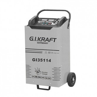 Пуско-зарядное устройство 12/24V, 1800A, 380V G.I.KRAFT GI35114. Київ. фото 1 Пуско-зарядное устройство 12/24V, 1800A, 380V G.I.KRAFT GI35114. Київ. фото 1
