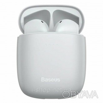 Зручні бездротові навушники Baseus W04 True wireless. Ці навушники дозволяють на. . фото 1