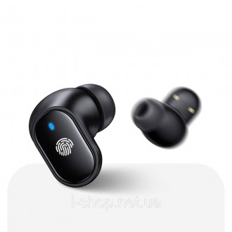 Бездротові навушники USAMS-BH11 TWS Earbuds BH Series BT 5.1 Black ─ якісні безд. . фото 3