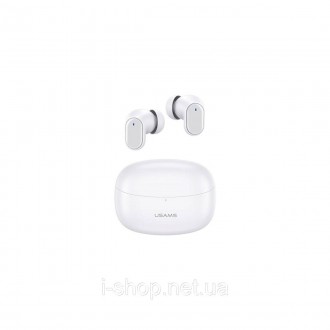 Бездротові навушники USAMS-BH11 TWS Earbuds BH Series BT 5.1 White ─ якісні безд. . фото 2