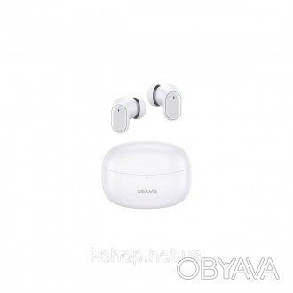 Бездротові навушники USAMS-BH11 TWS Earbuds BH Series BT 5.1 White ─ якісні безд. . фото 1