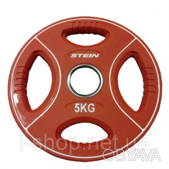 Stein TPU Color Plate 5 kg
 Профессиональный диск от Stein, цветной полиуретанов. . фото 1