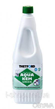 Жидкость для биотуалета Thetford Аqua Кeм Green, 1.5 л
• Жидкость для нижнего ба. . фото 1