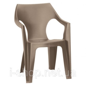 Стул садовый пластиковый Keter Dante low back, бежевый
Стильный стул из пластика. . фото 2