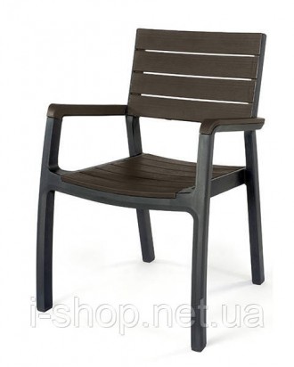 Стул садовый пластиковый Keter Harmony armchair, серо-коричневый
Стул Harmony Ar. . фото 2