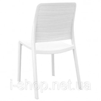 Стул садовый пластиковый Keter Charlotte Deco Chair, белый
Стул из пластика Char. . фото 3