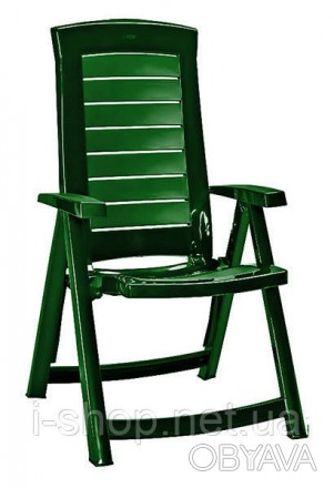 Стул садовый пластиковый Keter Aruba, зеленый
Складной пластиковый стул с подлок. . фото 1