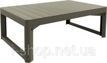 Стол для сада пластиковый Keter Lyon rattan table, бежевий
Бренд: Allibert® (Нид. . фото 4