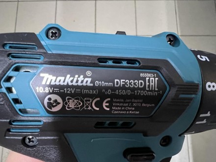 
Makita DF333DZ (Без АКБ и ЗУ) Аккумуляторный шуруповерт НОВЫЙ!!!
Компактный инс. . фото 5