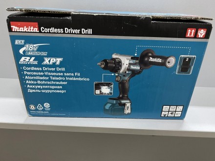 
Makita DDF486T Дрель-шуруповерт 18 V НОВАЯ!!!
Характеристики смотрите ниже:
Тип. . фото 4