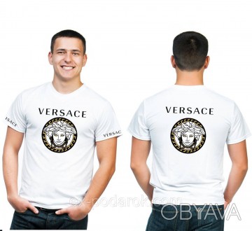 Полный ассортимент товара можно посмотреть здесь:
 
 
Мужская футболка Versace. . . фото 1