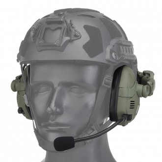 
 
 
HD-16 — активні тактичні навушники для захисту слуху від гучних вибухів або. . фото 8