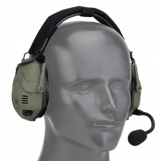 
 
 
HD-16 — активні тактичні навушники для захисту слуху від гучних вибухів або. . фото 5