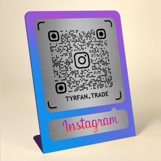 Табличка на стіл Qr-код для оплат і відгуків інсталізитка на стіл для кафе, сало. . фото 9 Табличка на стіл Qr-код для оплат і відгуків інсталізитка на стіл для кафе, сало. . фото 9