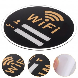 Металевий знак — настінна вивіска табличка кругла покриття пароль Wi-Fi. . фото 4 Металевий знак — настінна вивіска табличка кругла покриття пароль Wi-Fi
Цей прод. . фото 4