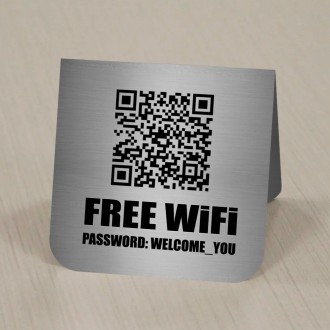 Настільна табличка для ресепшен із доступом до Wi-Fi. . фото 8 Настільна табличка для ресепшен із доступом до Wi-Fi
Опис:
Він може легко зображ. . фото 8