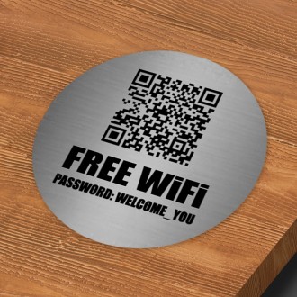 Настільна табличка для ресепшен із доступом до Wi-Fi. . фото 7 Настільна табличка для ресепшен із доступом до Wi-Fi
Опис:
Він може легко зображ. . фото 7