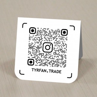 Табличка на стіл Qr-код Приват Банк + Qr-код Моно Банк подвійна. . фото 10 Табличка на стіл Qr-код Приват Банк + Qr-код Моно Банк подвійна
матеріал метал
р. . фото 10