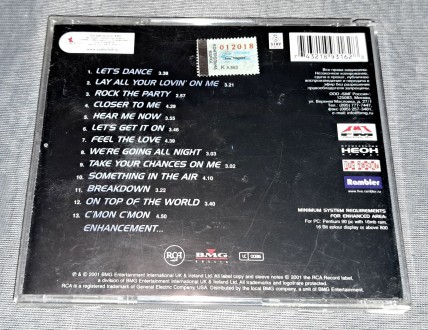 Продам Лицензионный СД Five - Kingsize
Состояние диск/полиграфия VG/VG+
На дис. . фото 3