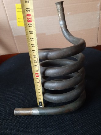 Продам змеевик латунный, внутренний диаметр трубки 
14 мм., наружный 16 мм, дли. . фото 5