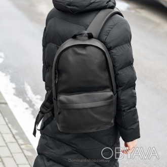 Городской рюкзак из эко кожи черный Vector на 18 литров Унисекс 
Характеристики:. . фото 1
