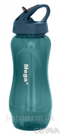 Спортивная бутылка Mega Tritan MT065DS, 0,65 л, голубая