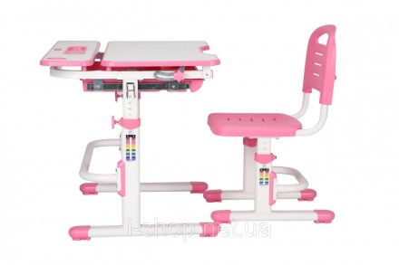 Эргономический комплект Cubby парта и стул-трансформеры Botero Pink!
 
Оптові ці. . фото 10