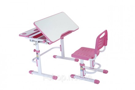 Эргономический комплект Cubby парта и стул-трансформеры Botero Pink!
 
Оптові ці. . фото 3