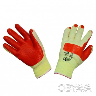 Рукавички Vulkan S1201 - захисні рукавички з одностороннім латексним покриттям, . . фото 1
