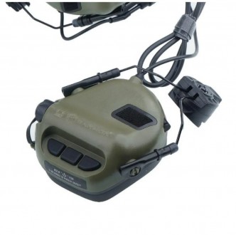 
 Активні навушники Earmor M32H із кріпленням на шолом та мікрофоном Модернізова. . фото 3
