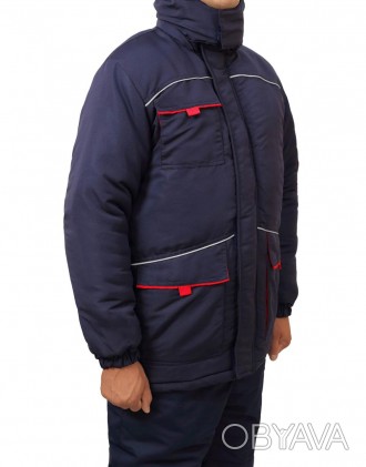 Куртка рабочая утепленная Free Work Спецназ темно-синяя M 48-50/3-4 (Sp000051737