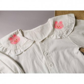 Гарний та зручний комплект дівчаткам складається з блузочки та комбінезона. Поло. . фото 5