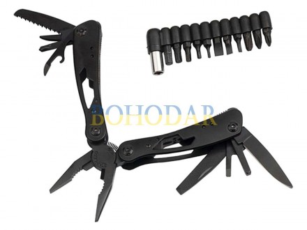 Мультитул multitool 19/1 BSH MT-029 BLACK чорний тактичний військовий туристичний ПОЛЬЩА!. Львів. фото 1 Мультитул multitool 19/1 BSH MT-029 BLACK чорний тактичний військовий туристичний ПОЛЬЩА!. Львів. фото 1