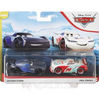 Набор машинок Тачки 3 Mattel Disney Pixar Cars Jackson Storm and Paul Conrev Дже. . фото 4