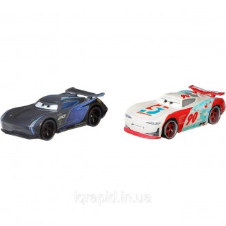 Набор машинок Тачки 3 Mattel Disney Pixar Cars Jackson Storm and Paul Conrev Дже. . фото 3