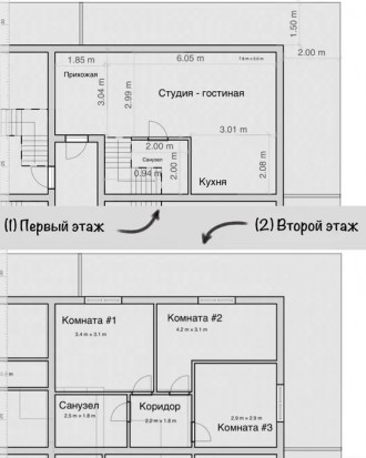 
 20449. Продам современный двухэтажный дом в Малиновском районе. 
Общая площадь. Ленпоселок. фото 3