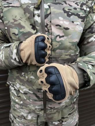 
 
 Тактичні рукавиці з посиленими накладками на кісточки для забезпечення безпе. . фото 4