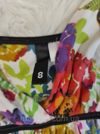 Женский сарафан H&M разноцветный с принтом цветочным колибри
Состояние: б/у, в о. . фото 8