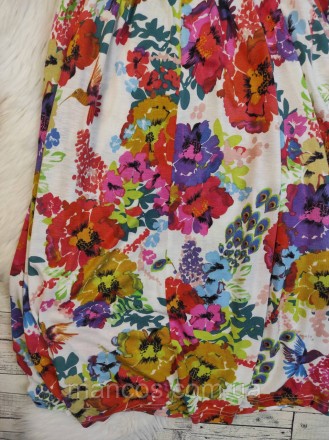 Женский сарафан H&M разноцветный с принтом цветочным колибри
Состояние: б/у, в о. . фото 7