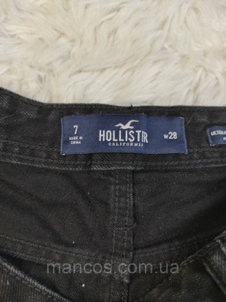 Женские джинсовые шорты Hollister чёрные рваные
Состояние: б/у, в отличном состо. . фото 6