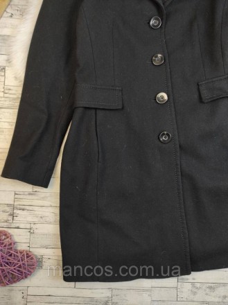 Женское пальто Yessica чёрное 
Состояние: б/у, в очень хорошем состоянии 
Произв. . фото 4