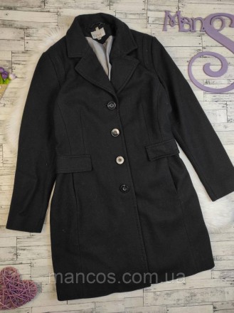 Женское пальто Yessica чёрное 
Состояние: б/у, в очень хорошем состоянии 
Произв. . фото 2