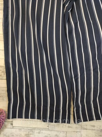 Женские кюлоты H&M широкие брюки тёмно-синего цвета в полоску
Состояние: б/у, в . . фото 7