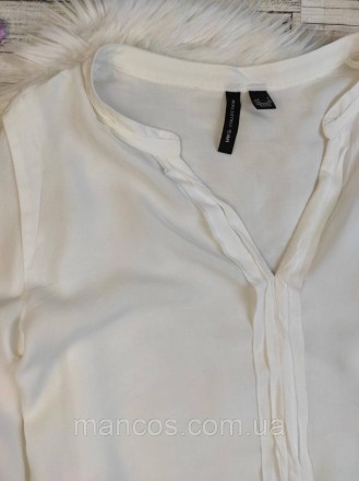 Женская рубашка Mango белая 
Состояние: б/у, в отличном состоянии
Производитель:. . фото 3