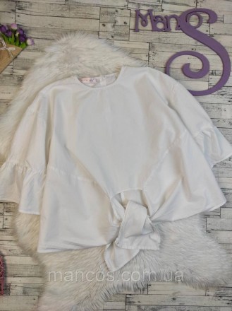 Женская рубашка распашонка Voyelles белая 
Состояние: б/у, в хорошем состоянии (. . фото 2