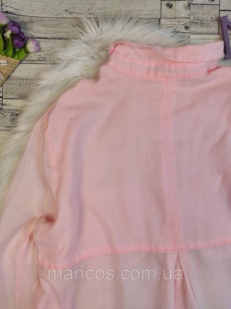 Женская рубашка H&M светло розовая 
Состояние: б/у, в отличном состоянии 
Произв. . фото 6