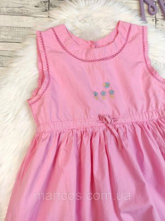 Детское платье Bynortons розовое удлиненное 
Состояние: б/у, в отличном состояни. . фото 3