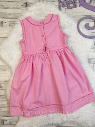 Детское платье Bynortons розовое удлиненное 
Состояние: б/у, в отличном состояни. . фото 5