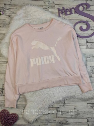 Женский джемпер Puma цвета пудра 
Состояние: б/у, в отличном состоянии 
Производ. . фото 2