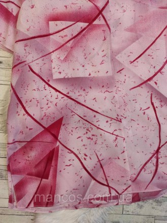 Женская блуза розового цвета с абстрактным принтом
Состояние: б/у, в отличном со. . фото 7